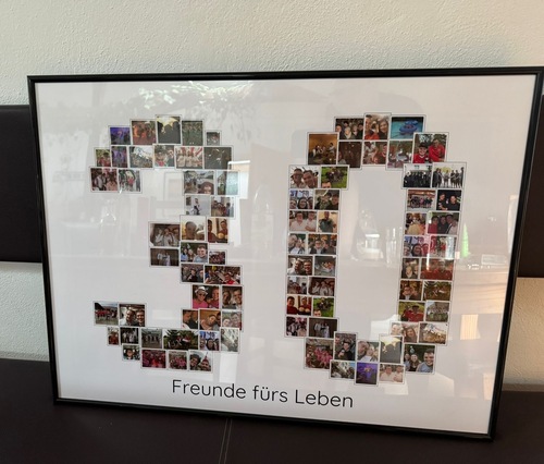 Kundenfoto von Theresa für Bewertung Druck Fotocollage Poster 80x60cm