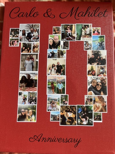 Customer Photo by Carlo for Review Print Photo Collage Canvas 30x40cm