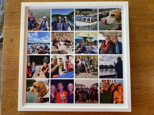 Photo du client Samantha pour l'évaluation Photocollage en téléchargement