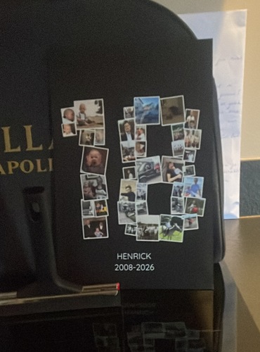 Photo du client Bertina pour l'évaluation Impression Photocollage Dibond 20x30cm