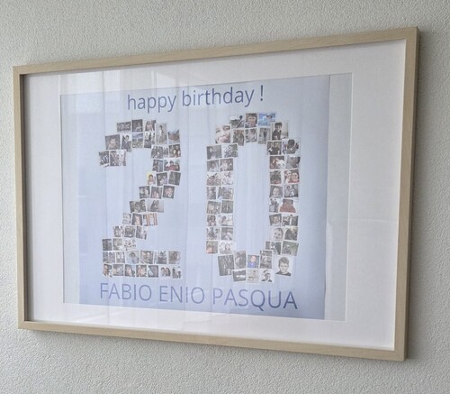 Customer Photo by Paolo for Review Print Photo Collage Poster 60x50cm