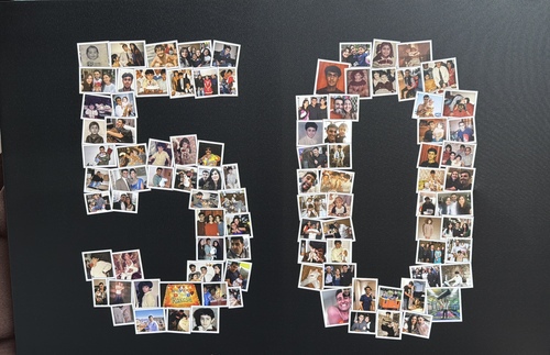 Foto del cliente Sonia para la valoración Impresión Fotocollage Lienzo 40x28"