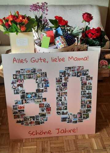 Klantfoto van Wiesenhofer voor beoordeling Afdruk Fotocollage Dibond 80x80cm