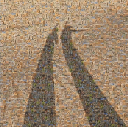 Kundenfoto von Myriam für Bewertung Druck Fotomosaik [Online] Acryl 40x40cm